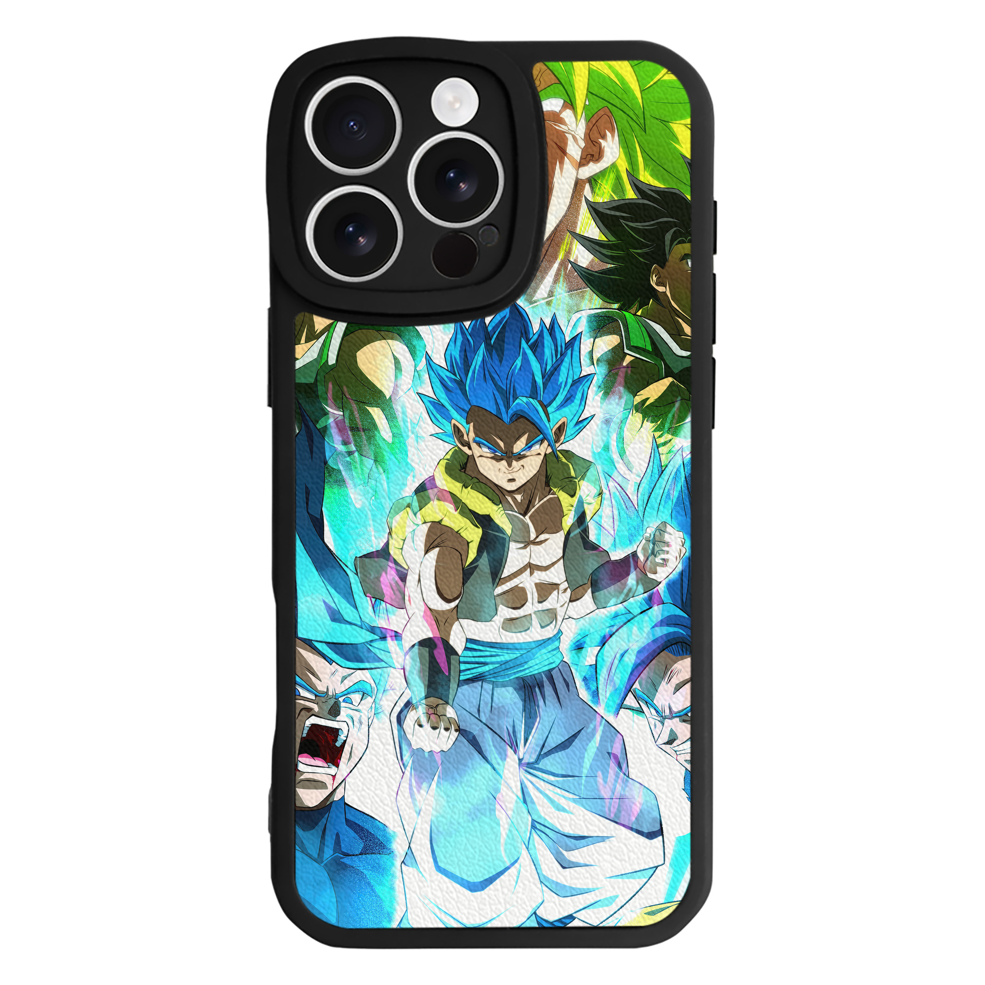 （画像用） ドラゴンボール DRAGON BALL 【iPhone 16シリーズ対応】シリコンスマホケース（レザー調） 材質：シリコン